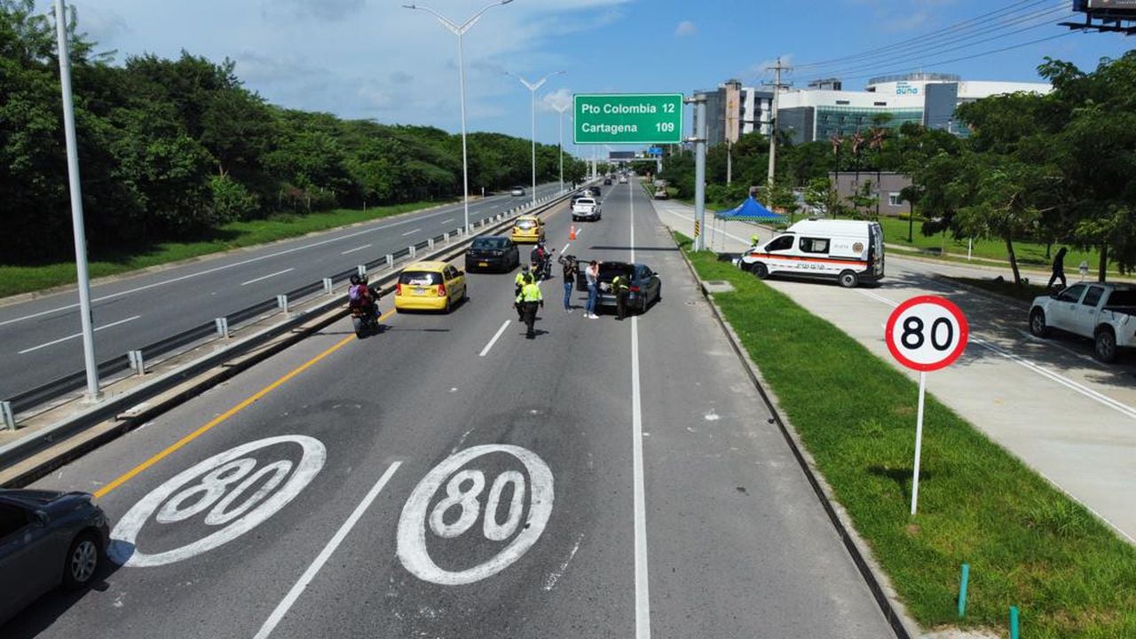 15 accidentes de tránsito en Barranquilla durante el fin de semana y un muerto