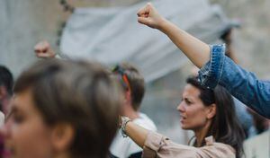 Las feministas del Atlántico mostraron su voz de protesta