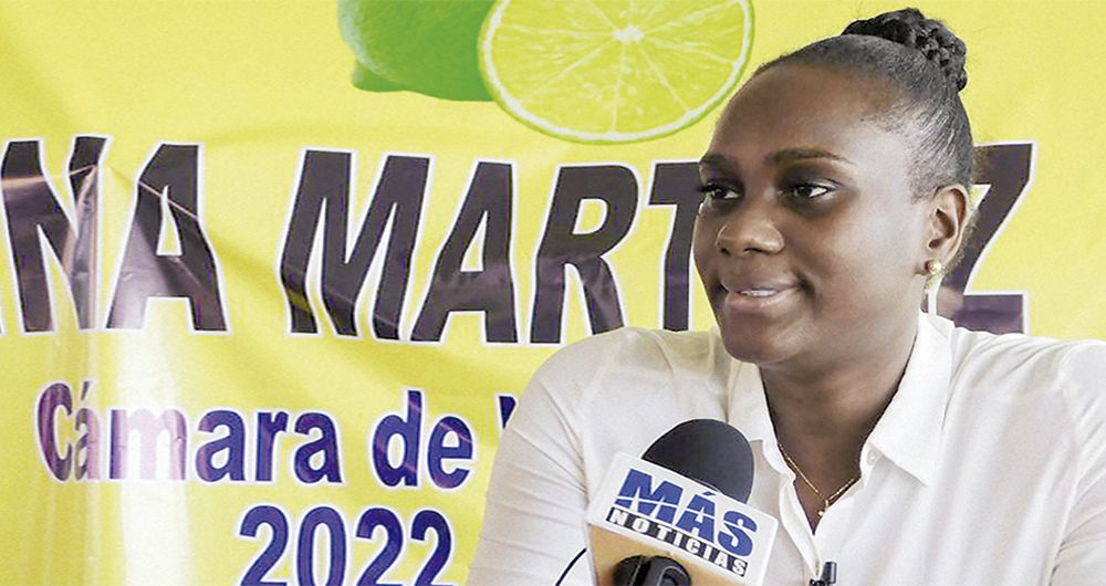 Lina Martínez Candidata afro