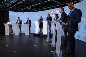 Debate Candidatos Vicepresidencia Luis Gilberto Murillo