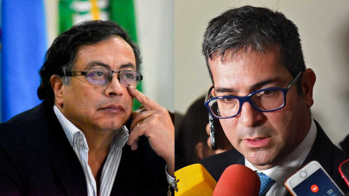 Presidente Gustavo Petro y el fiscal paraguayo Marcelo Pecci