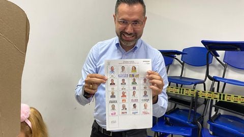 Votación Candidato a alcaldía de Bucaramanga Jaime Andrés Beltran
