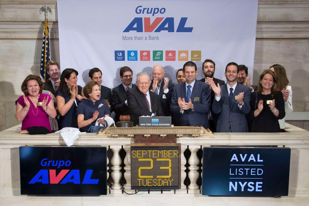 Grupo Aval en la Bolsa de Nueva York