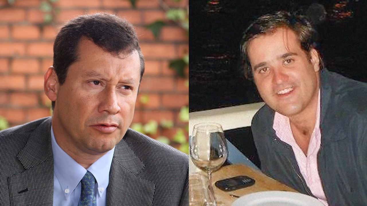 El abogado Jaime Lombana y el empresario Felipe Rocha.