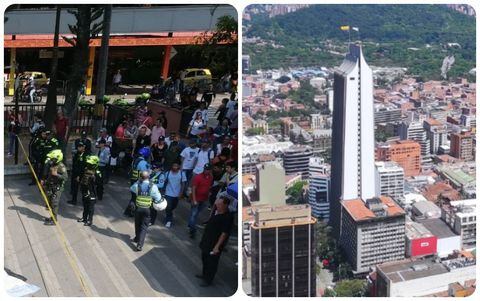 Dos extranjeros muertos tras balacera en terminal de Medellín.