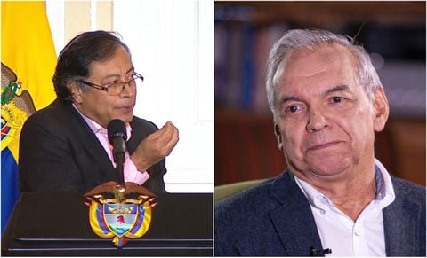 Presidente Gustavo Petro y Ricardo Bonilla