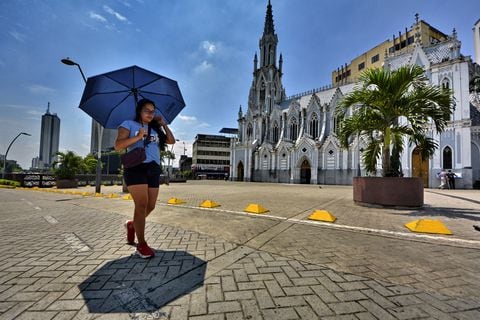 Temporada de calor en Cali. Tiempo seco con altas temperaturas.