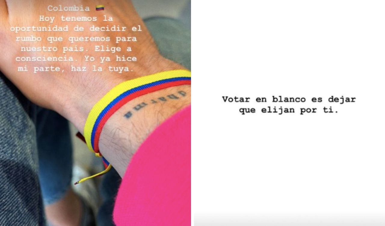 Estos fueron los mensajes que dejó Sebastián Yatra en Instagram
