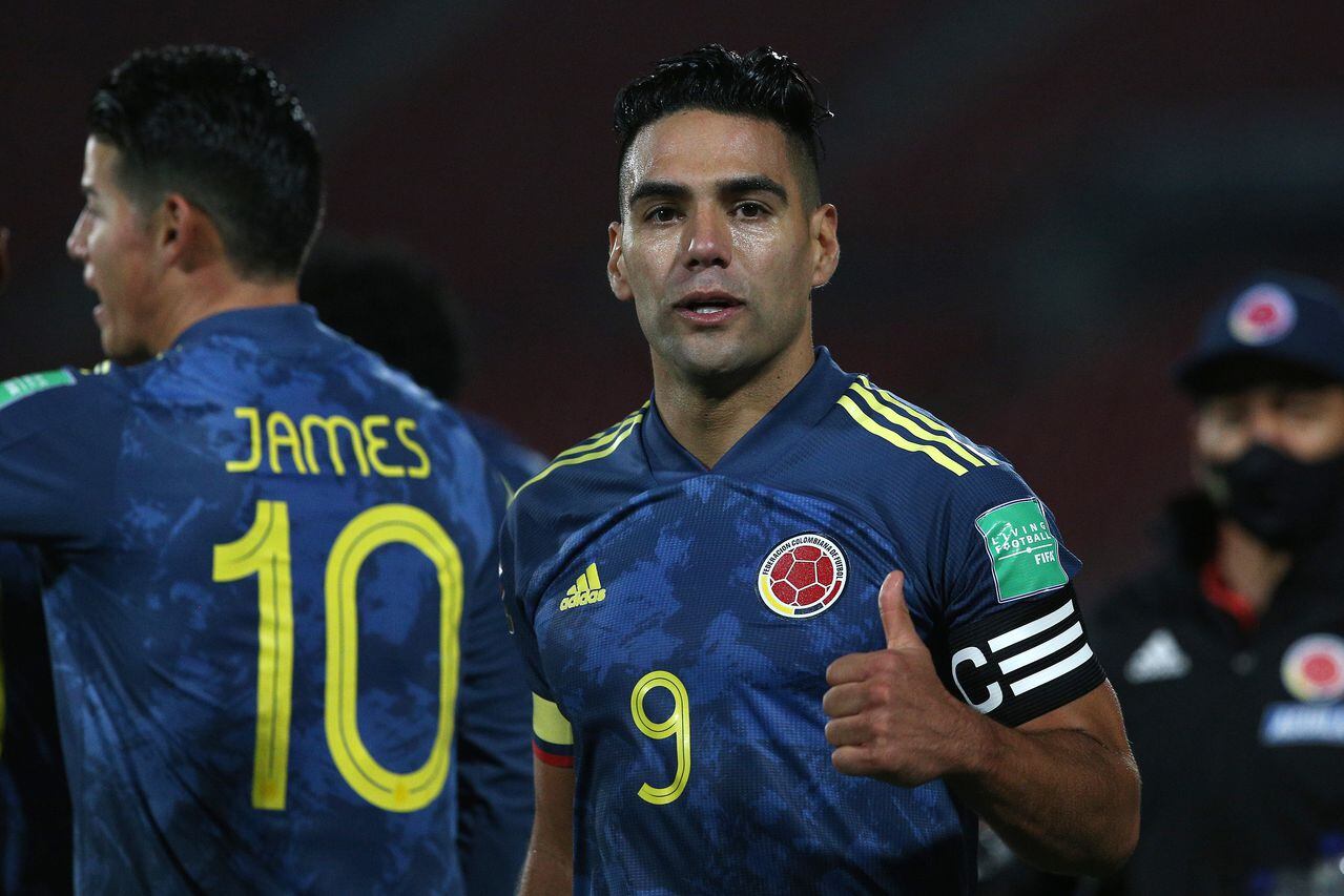 Radamel Falcao. (Photo by Claudio Reyes - Pool/Getty Images)