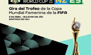Cali recibirá el trofeo de la Copa Mundo Femenina Nueva Zelanda y Australia 2023.