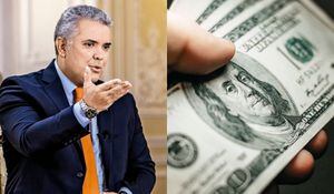 Presidente Iván Duque y el dólar