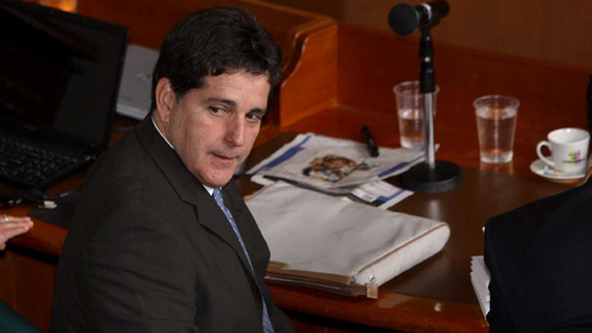 Jorge Noguera Cotes en audiencia pública en la Corte Suprema el 20 de junio de 2011.