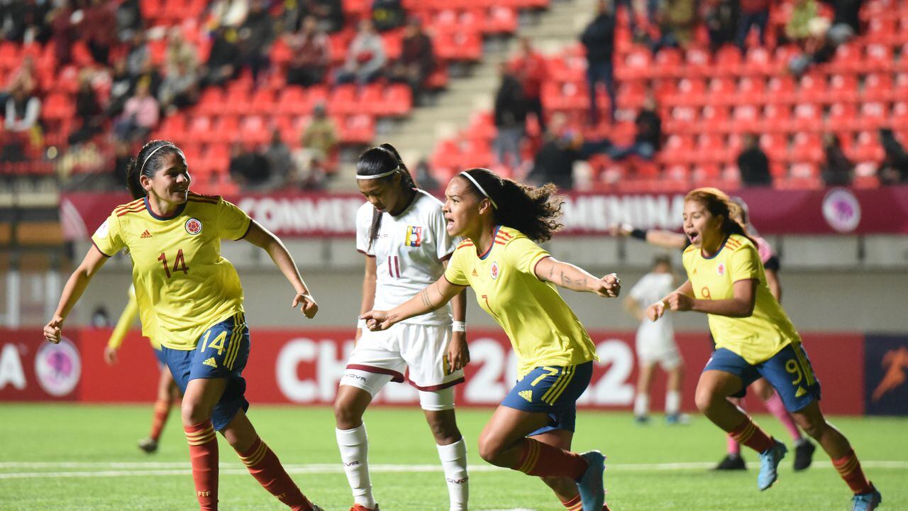 Selección Colombia sub 20 femenina en la fase final del sudamericano que entrega cupo al mundial de Costa Rica.