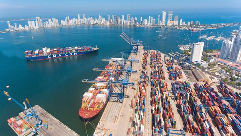 El Puerto de Cartagena es uno de los cinco puertos más eficientes del mundo.
