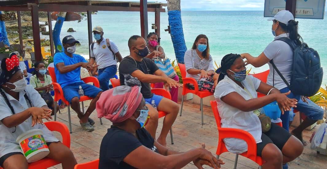 Campaña de salud en Isla Barú. Foto de archivo.