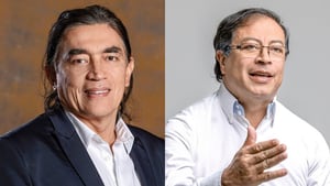 Gustavo Bolívar defendió al líder de su movimiento, Gustavo Petro, en un debate realizado en la Universidad Javeriana.