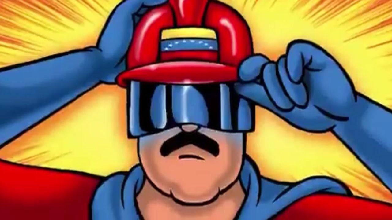 El superhéroe enmascarado es el propio Nicolás Maduro