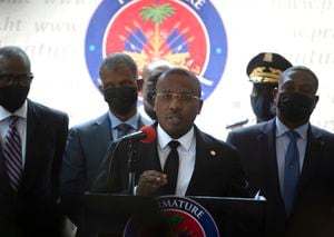 En nuevo video revelado se verían a los sospechosos luego del asesinato del presidente de Haití