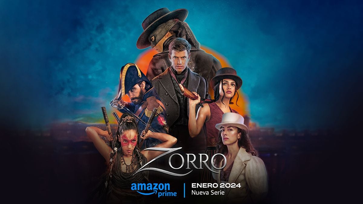 Prime video lanzará una nueva serie de El Zorro.