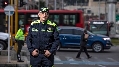 Mayor General Eliecer Camacho.
Comandante de la Policía Metropolitana de Bogotá