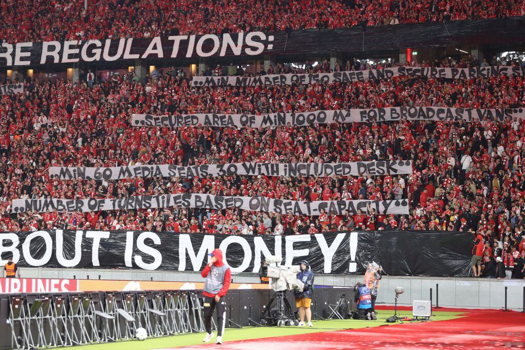 El reclamo de hinchas de Unión Berlín a la UEFA