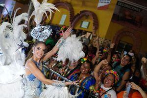 Melissa Cure, la reina del Carnaval de Barranquilla 2024
