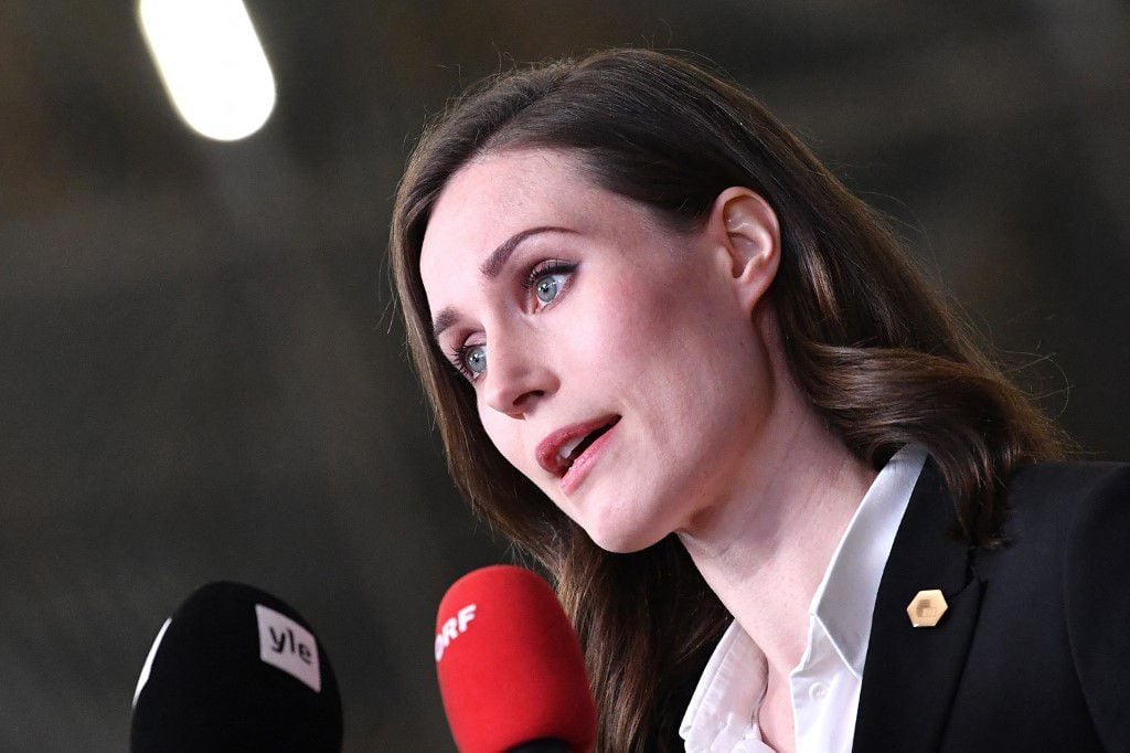 Sanna Marin, primera ministra de Finlandia (Photo by JOHN THYS / POOL / AFP)