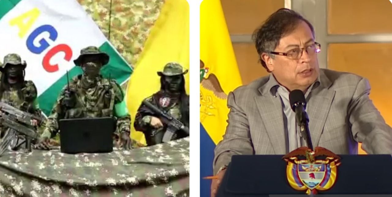 Autodefensas Gaitanistas de Colombia reaccionaron a anuncio de Petro sobre suspensión del cese al fuego bilateral.