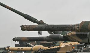 Según el gobierno de Rusia los tanques capturados están en óptimas condiciones (foto de referencia)