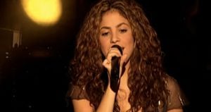 Shakira - Captura de pantalla video YouTube