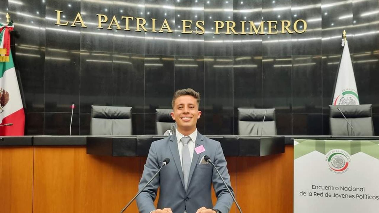 El joven colombiano Miguel Ángel Rodríguez Bojacá obtuvo este año el premio al liderazgo juvenil en los Napolitans.