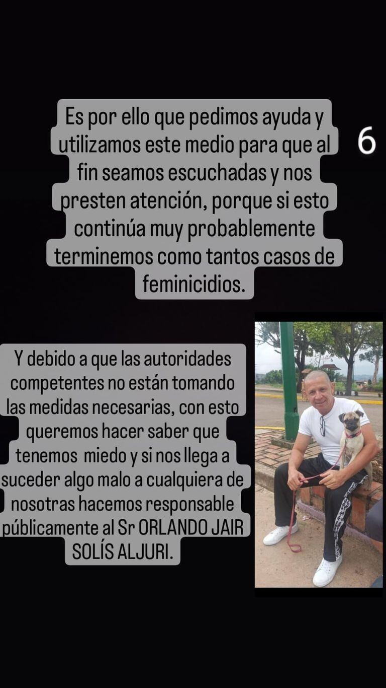 Madre e hijas piden ayuda de las autoridades de Bucaramanga.