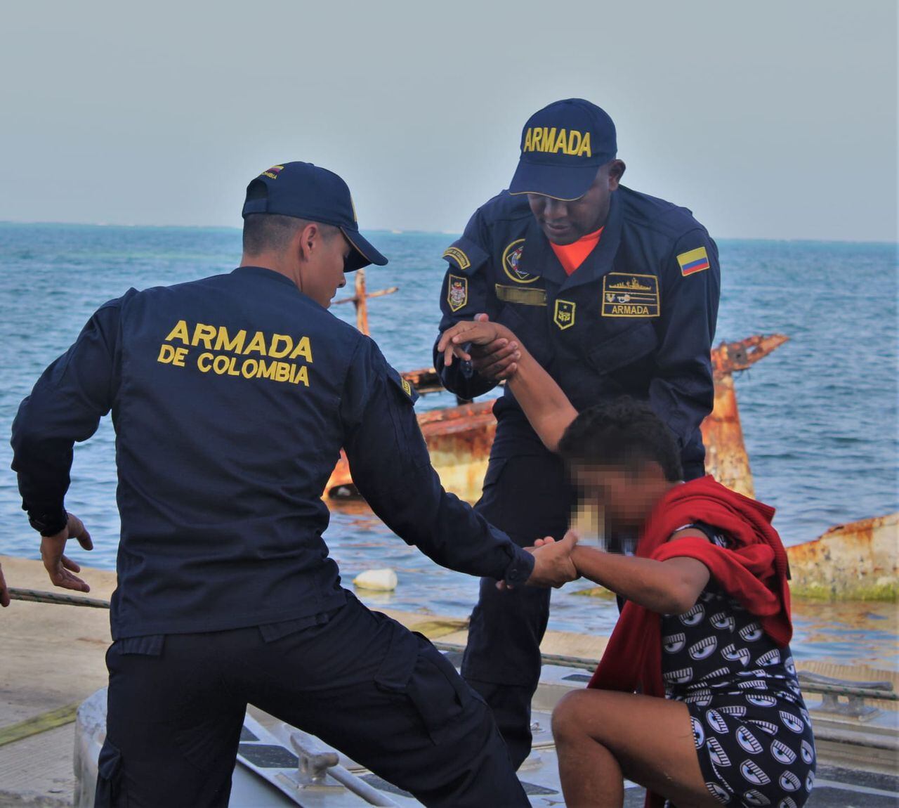 La Armada realiza constantes operativos en el mar tras el incremento de la migración irregular en el país.
