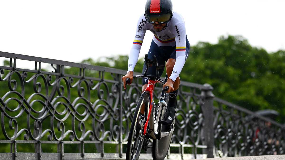 El ciclista del INEOS cerró la primera jornada del Tour de Francia.