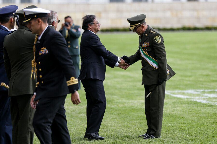 Presidente Gustavo Petro, General Jorge Luis Vargas