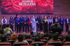 Alcalde de Mosquera, Nelson Parra, junto con su gabinete municipal, denunció presunta corrupción en la anterior administración del municipio.