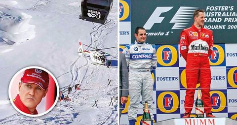 Los pilotos Juan Pablo Montoya y Michael Schumacher fueron amigos y rivales. Una década después del accidente, el colombiano lo recuerda. 