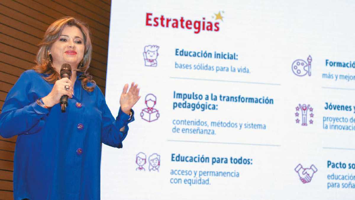 Edna Bonilla, secretaria de Educación de Bogotá.