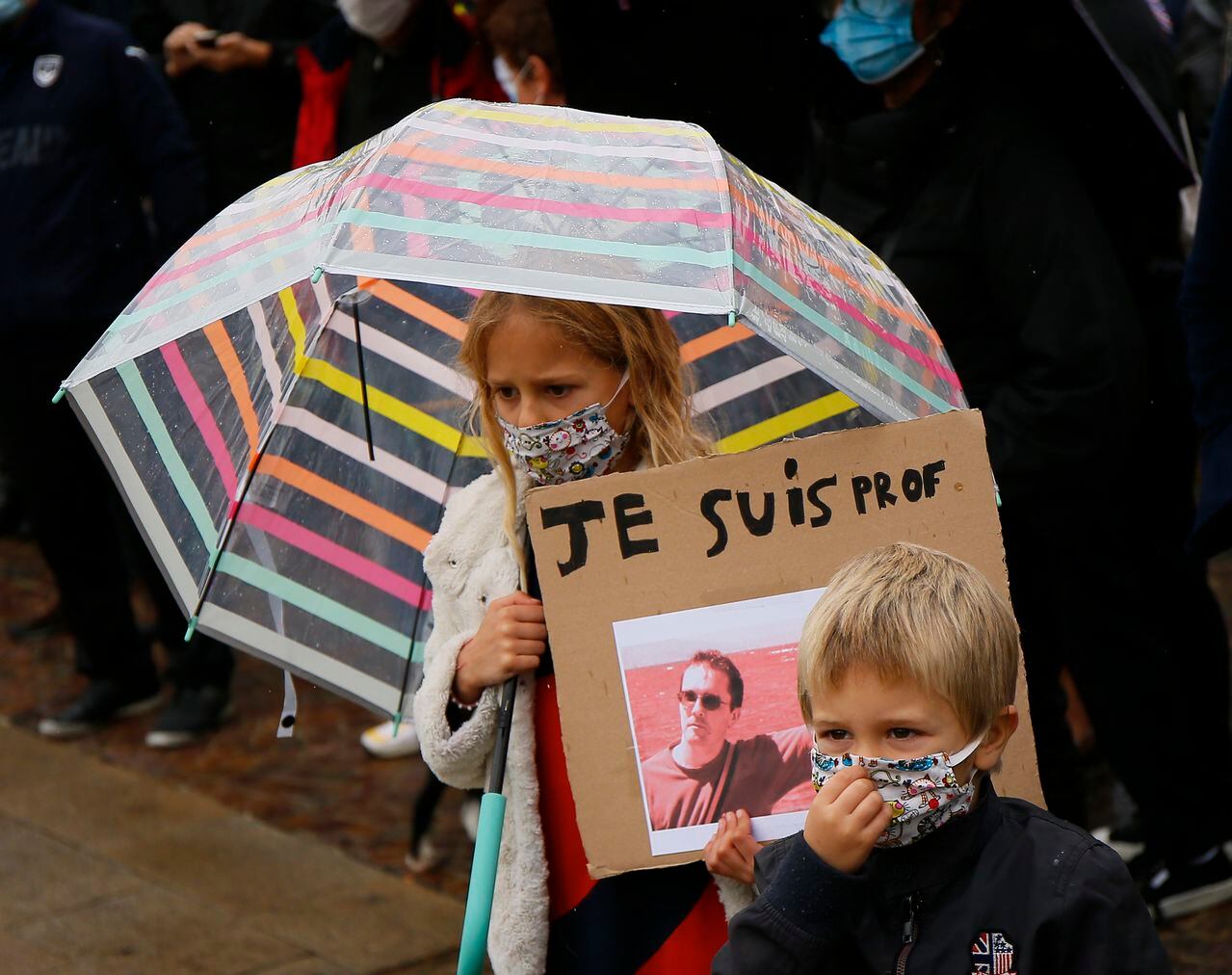 #JeSuisSamuel: las multitudinarias protestas en homenaje a profesor asesinado en Francia