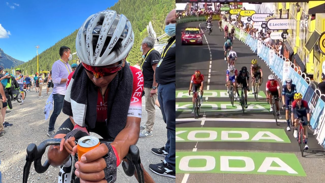 Nairo Quintana. Tour de Francia 2022. Foto: Twitter oficial Team Arkéa Samsic (@Arkea_Samsic)