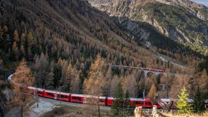 175 aniversario del operador ferroviario suizo. El intento de récord se lleva a cabo en la Línea Albula.