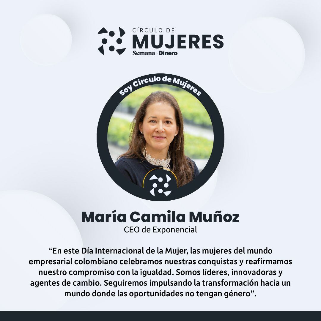 María Camila Muñoz, CEO de Exponencial