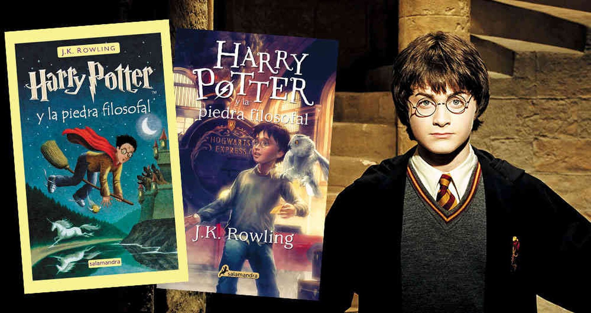Los libros de Harry Potter y la piedra filosofal edición especial