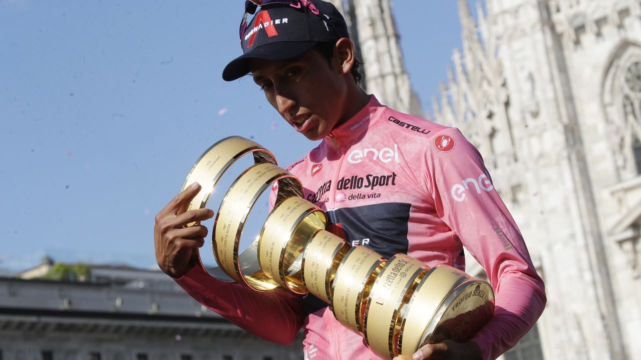 Egan Bernla en el Giro de Italia 2021