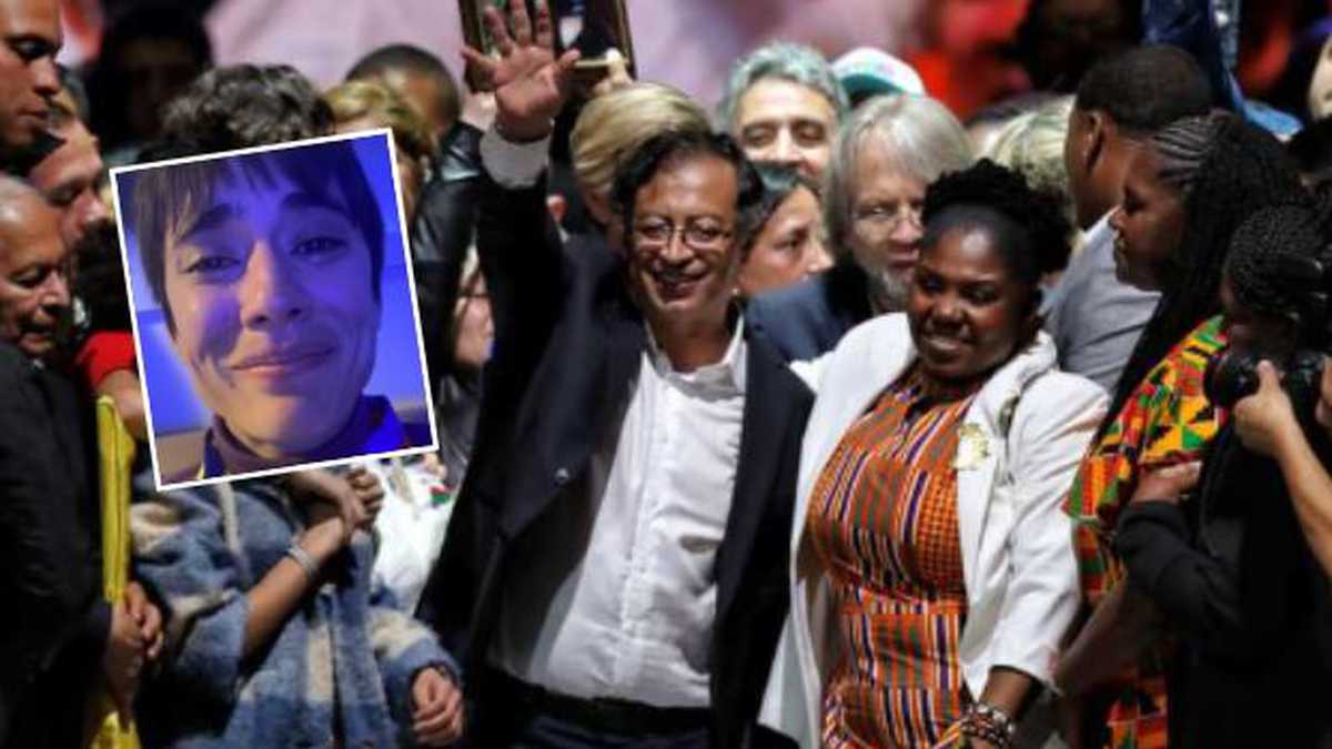 Carolina Ramírez celebró el triunfo de Gustavo Petro y Francia Márquez en las elecciones presidenciales