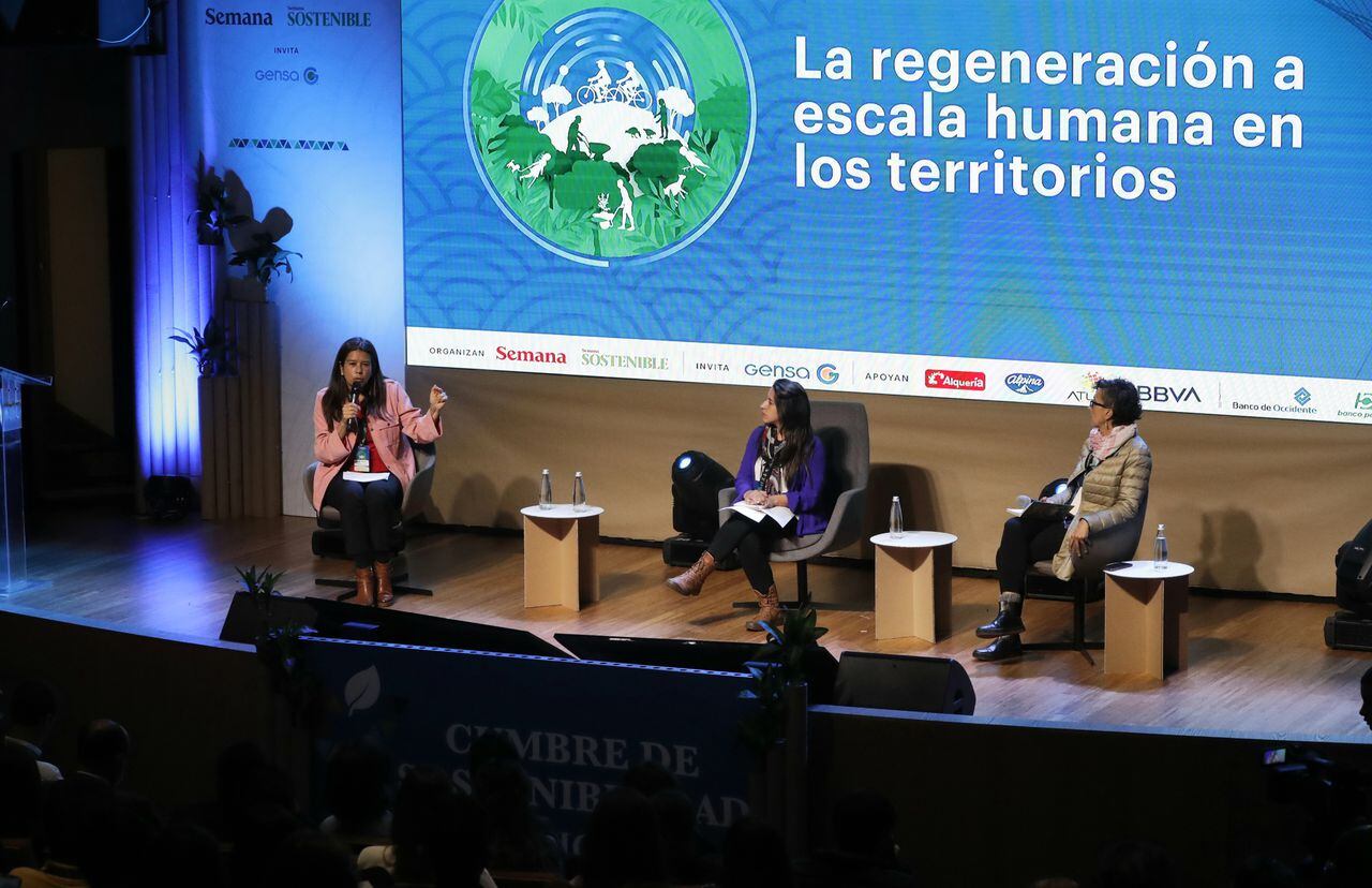 Cumbre de Sostenibilidad Diana Trujillo, Melina Ángel, Juliana Bohorquez