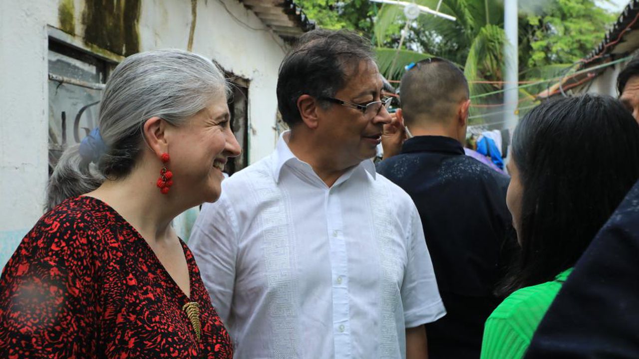 Ministra de vivienda Catalina Velasco, Presidente Gustavo Petro