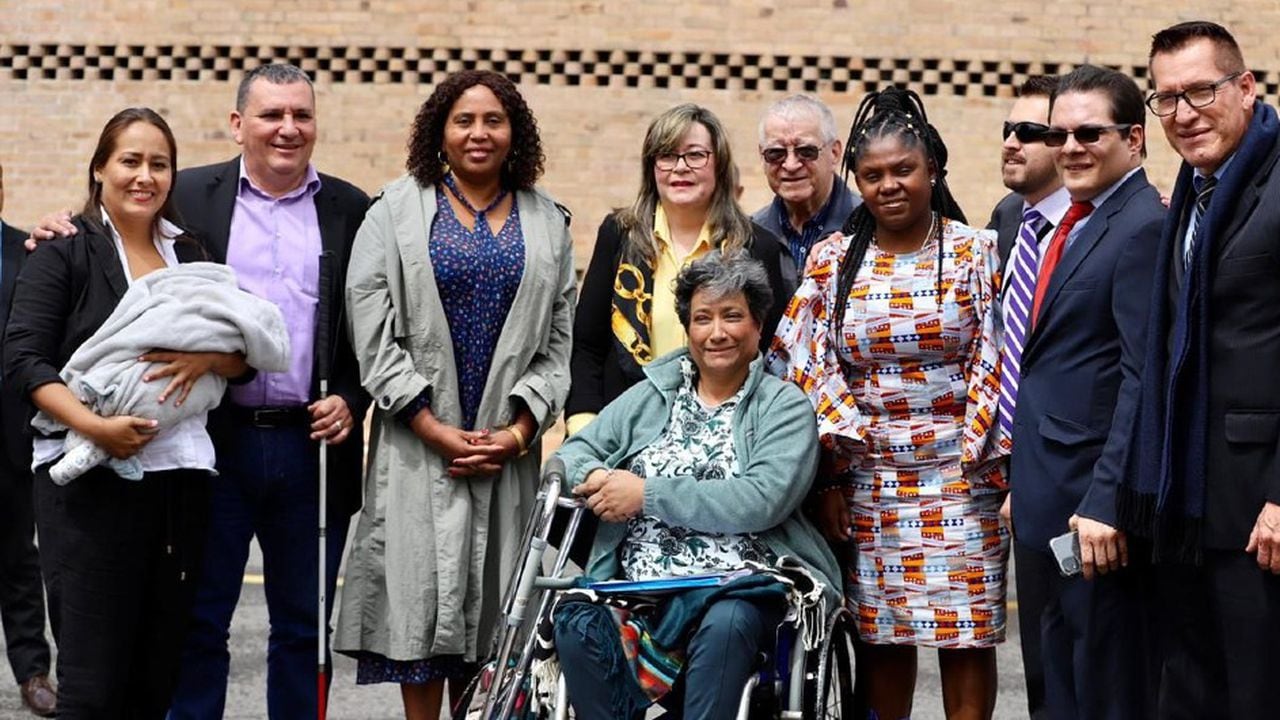 Vicepresidenta Francia Márquez estuvo en evento con líderes de población con discapacidad.