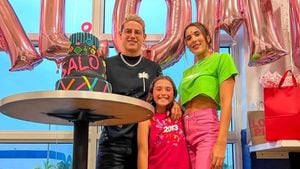 James Rodríguez y Daniela Ospina celebraron el cumpleaños de su hija menor.