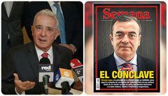 El expresidente Álvaro Uribe reaccionó a la portada de SEMANA.